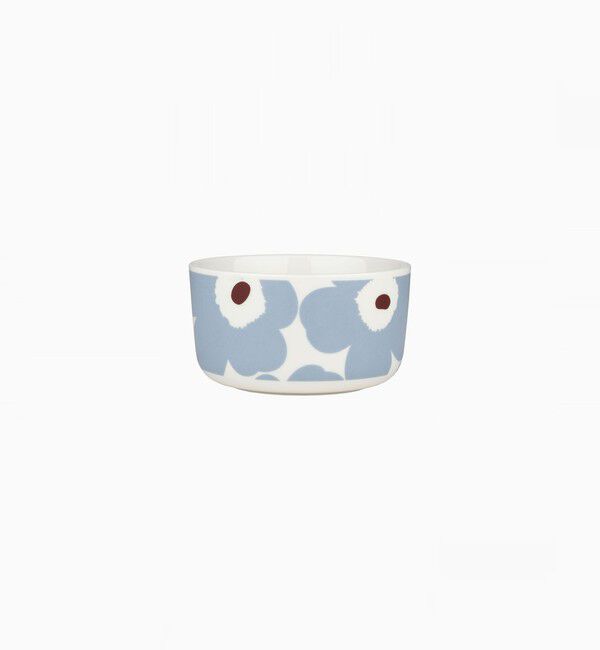 Marimekko「Unikko ボウル 500ml」|その他|ﾌﾞﾙｰｸﾞﾚｰ&times;ﾎﾜｲﾄ