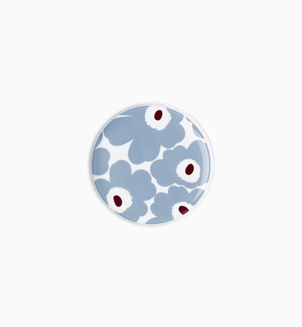 Marimekko「Unikko プレート20cm」|その他|ﾌﾞﾙｰｸﾞﾚｰ&times;ﾎﾜｲﾄ