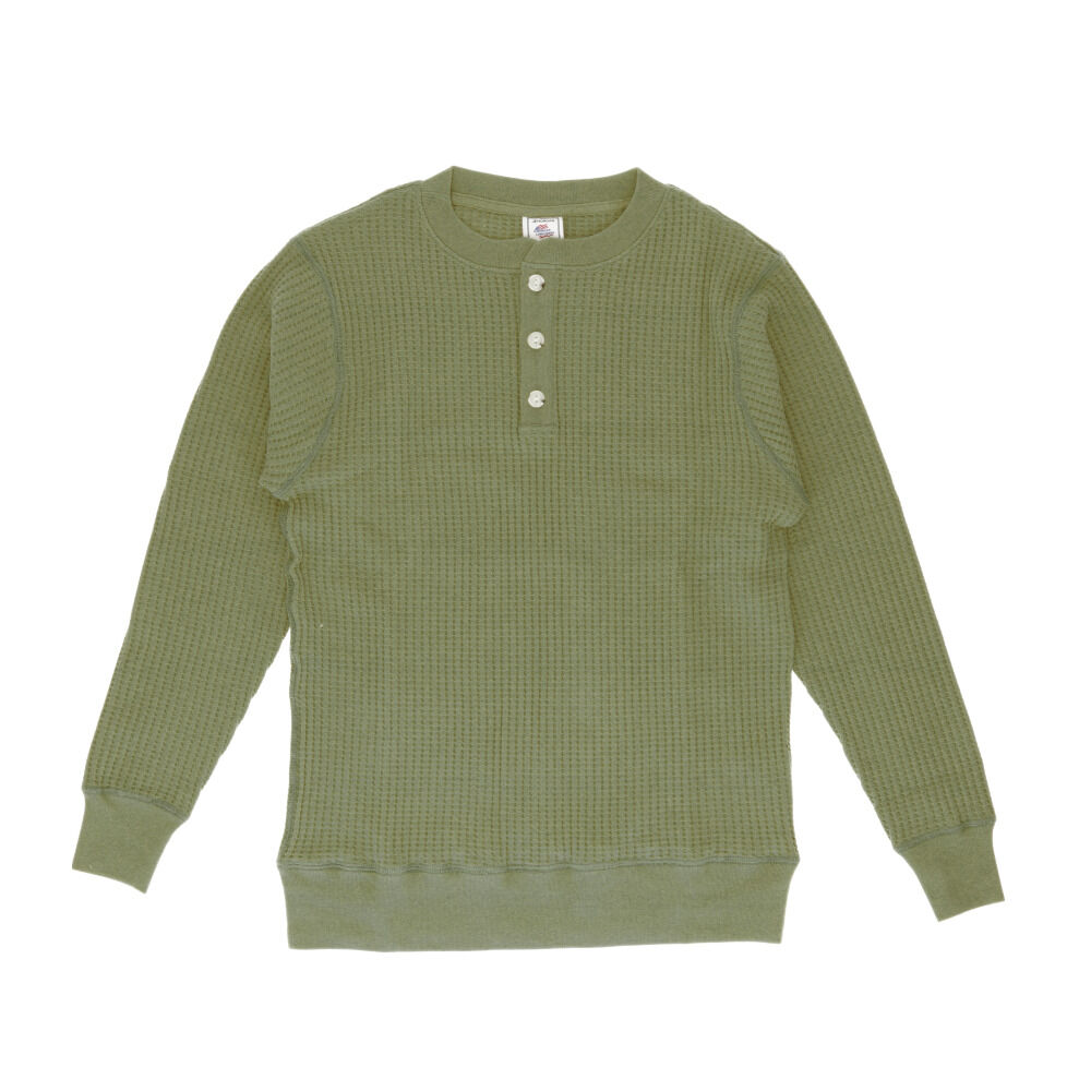 BACKYARD FAMILY「長袖tシャツ メンズ ブランド 通販 ジェーイーモーガン jemorgan サーマル ロンt」|Tシャツ・カットソー|グリーン1