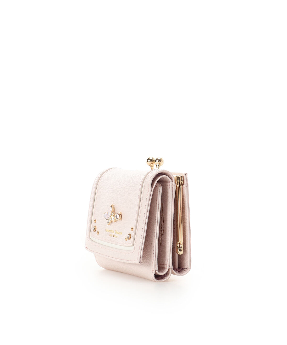 Samantha Thavasa Petit Choice「バタフライビジュー 折財布」|財布|