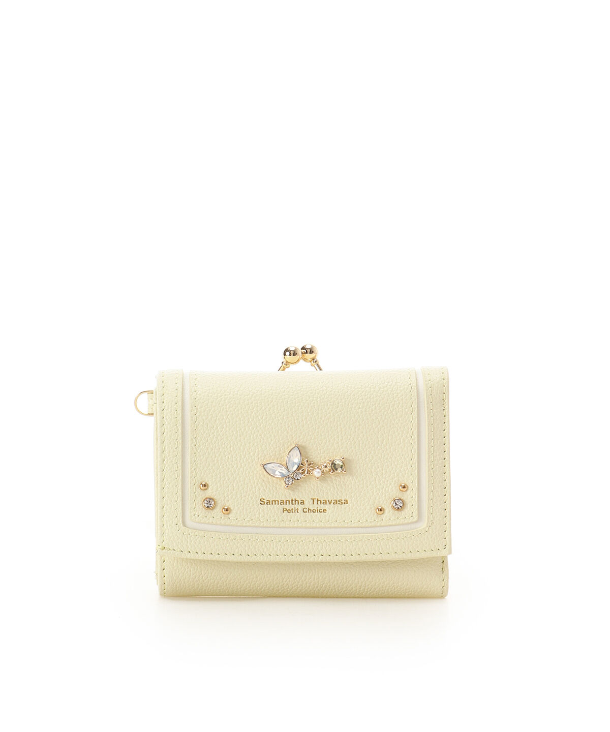 Samantha Thavasa Petit Choice「バタフライビジュー 折財布」|財布|ﾍﾟｰﾙｲｴﾛｰ