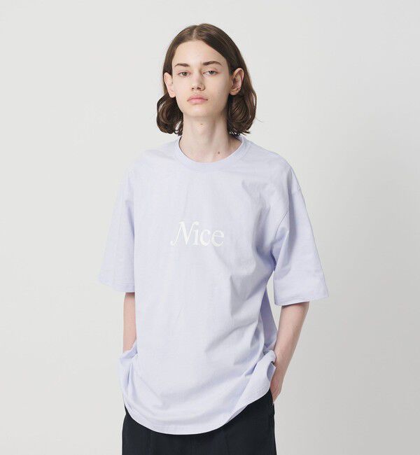 NICE WEATHER「＜NICE WEATHER＞シグネチャーロゴ Tシャツ」|Tシャツ・カットソー|