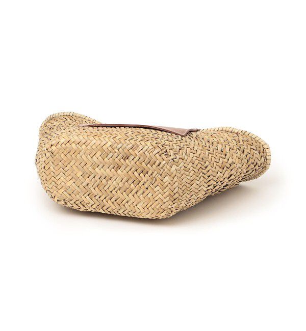 SHIPS for women「レザー コンビ シーグラス バッグ」|かごバッグ|