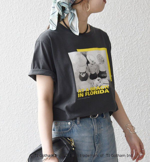 SHIPS any「【SHIPS any別注】GOOD ROCK SPEED:〈洗濯機可能〉LPC ロゴ プリント TEE」|Tシャツ・カットソー|
