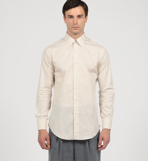 TOMORROWLAND MENS「120/2スーピマコットンブロード レギュラーカラー ドレスシャツ」|シャツ・ブラウス|