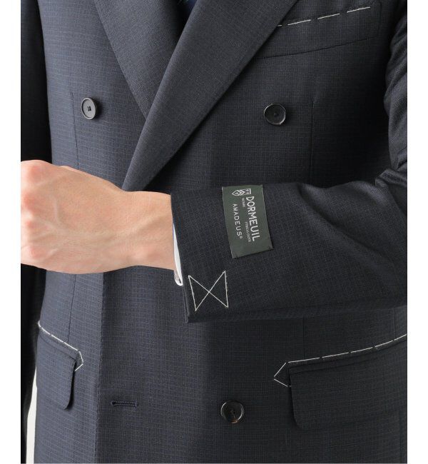 EDIFICE「D.OLIVER ダブルブレスト 6ボタン スーツ DORMEUIL」|スーツ|