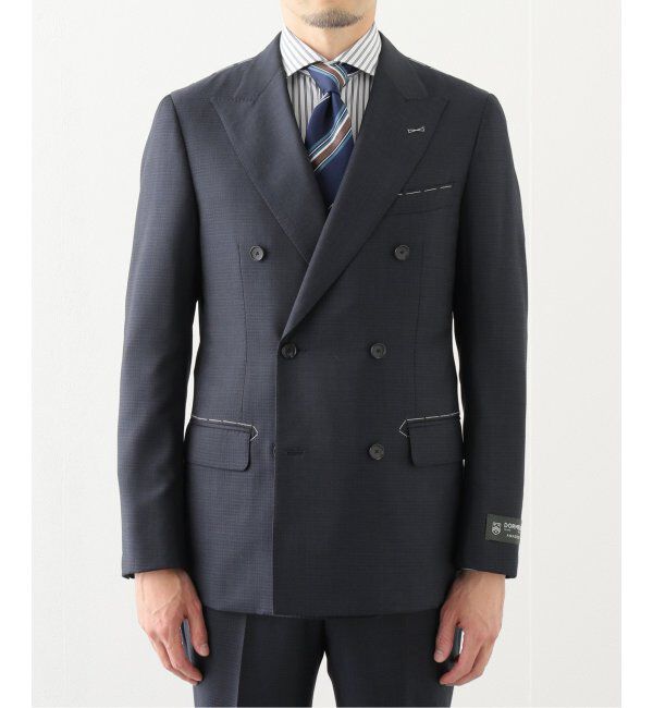 EDIFICE「D.OLIVER ダブルブレスト 6ボタン スーツ DORMEUIL」|スーツ|
