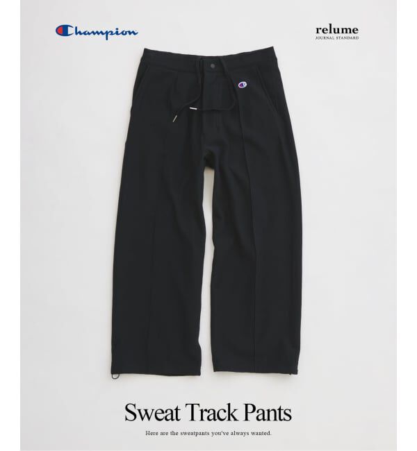 JOURNAL STANDARD relume「CHAMPION / チャンピオン 別注 R/W スウェット トラック パンツ」|その他|ブラック