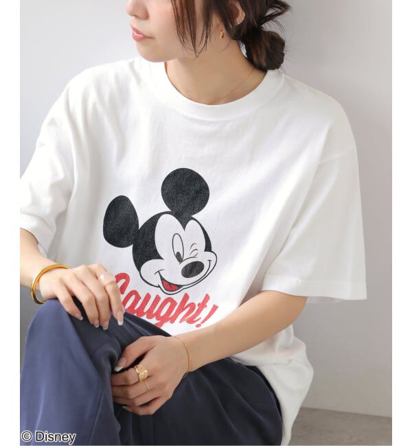 JOURNAL STANDARD relume「《追加》【GOOD ROCK SPEED / グッドロックスピード】＜MICKEY MOUSE＞Tシャツ」|Tシャツ・カットソー|ホワイト