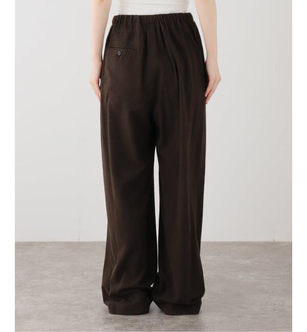 FRAMeWORK「JANE SMITH silk noil garment dye pajama」|スラックス|