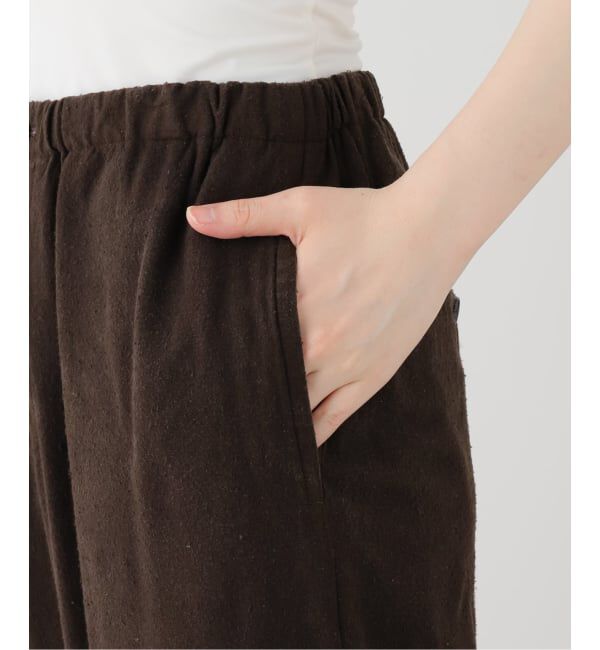 FRAMeWORK「JANE SMITH silk noil garment dye pajama」|スラックス|
