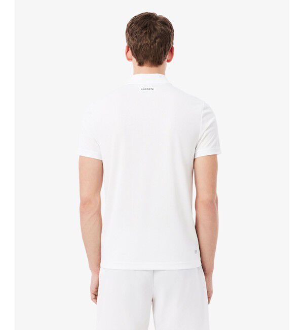 LACOSTE「『ダニール・メドベージェフ』コートジャカードウルトラドライポロシャツ」|ポロシャツ|