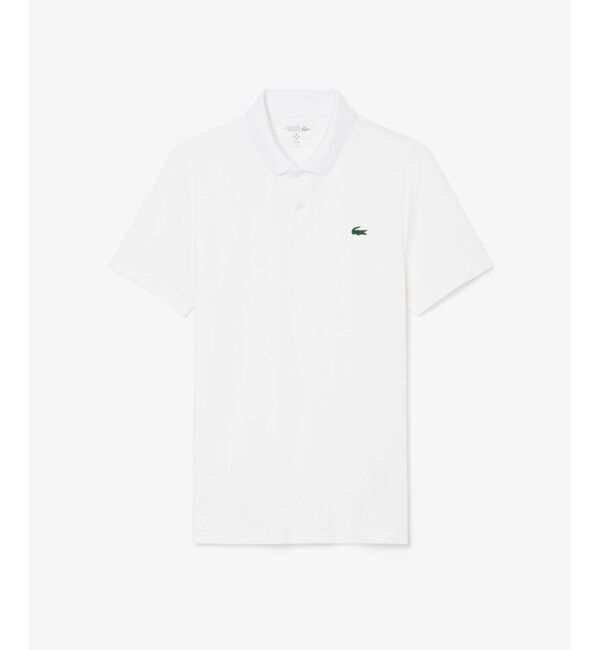LACOSTE「『ダニール・メドベージェフ』コートジャカードウルトラドライポロシャツ」|ポロシャツ|