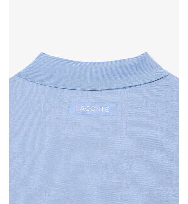 LACOSTE「『ダニール・メドベージェフ』コートジャカードウルトラドライポロシャツ」|ポロシャツ|