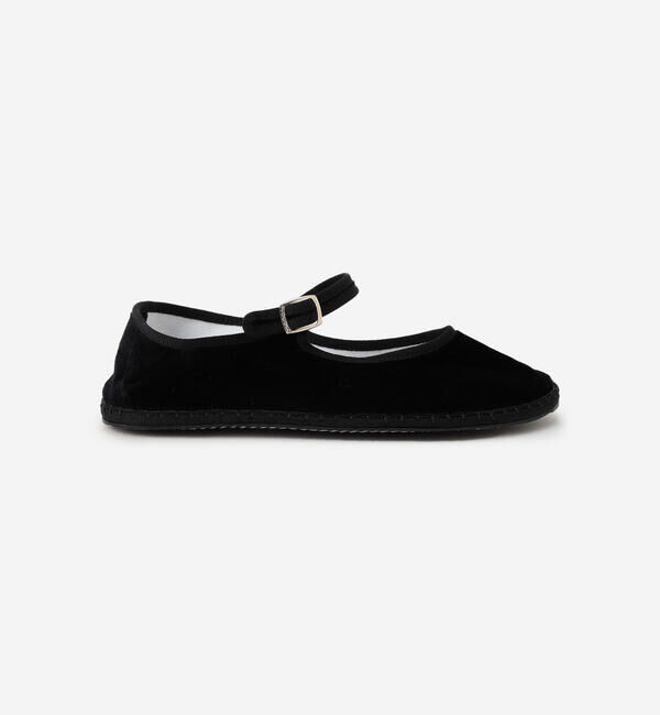  「drogheria Crivellini | ベルベット ストラップシューズ WOMEN」|その他|