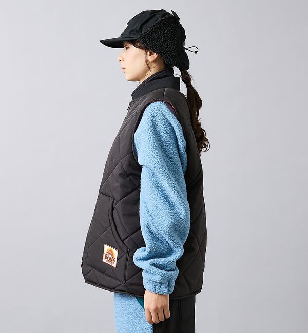 ABAHOUSE「【POLER/ポーラー】DIAMOND QUILTED VEST/キルティング/」|ダウンベスト・ベスト|