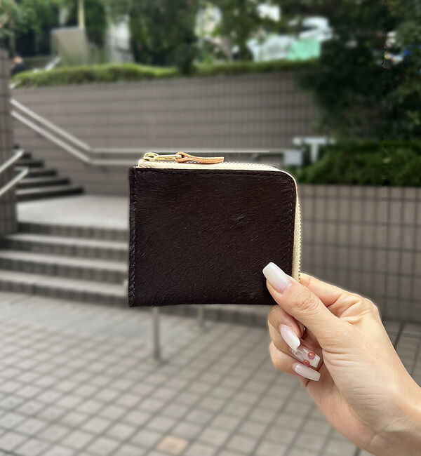 Rouge vif「【MASTER & CO】ヘアカーフカードケース / コインケース / 本革 /」|財布|チョコ