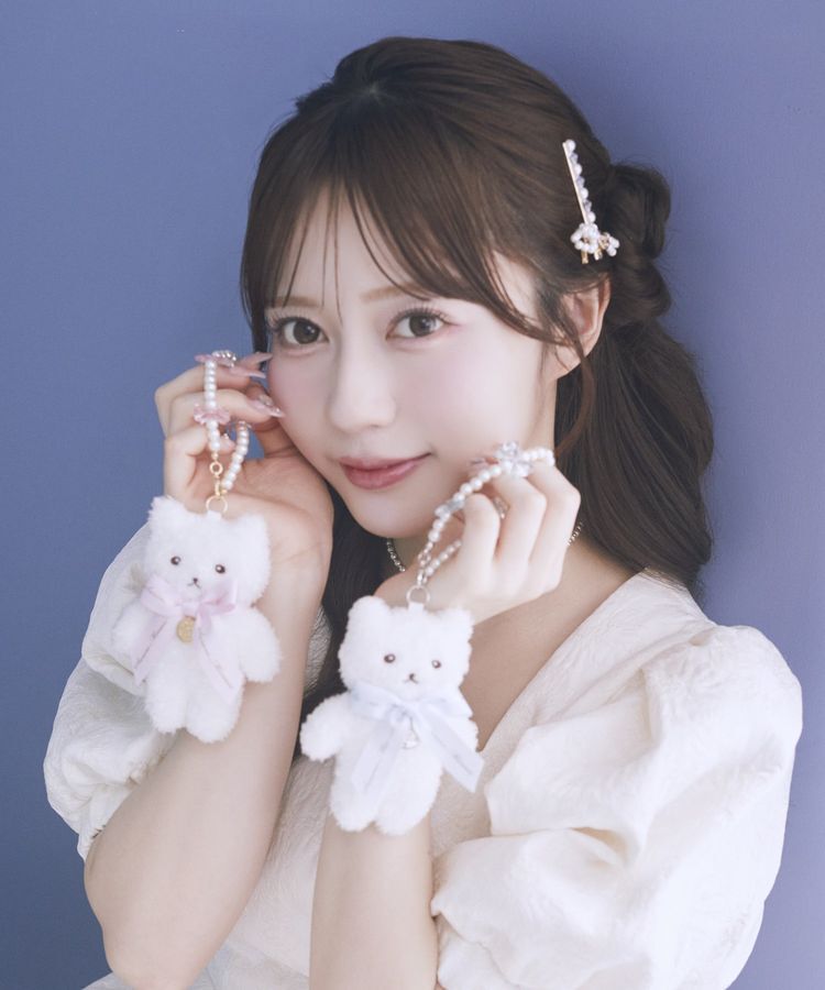 Maison de FLEUR「パールリボンキャットチャーム」|その他|