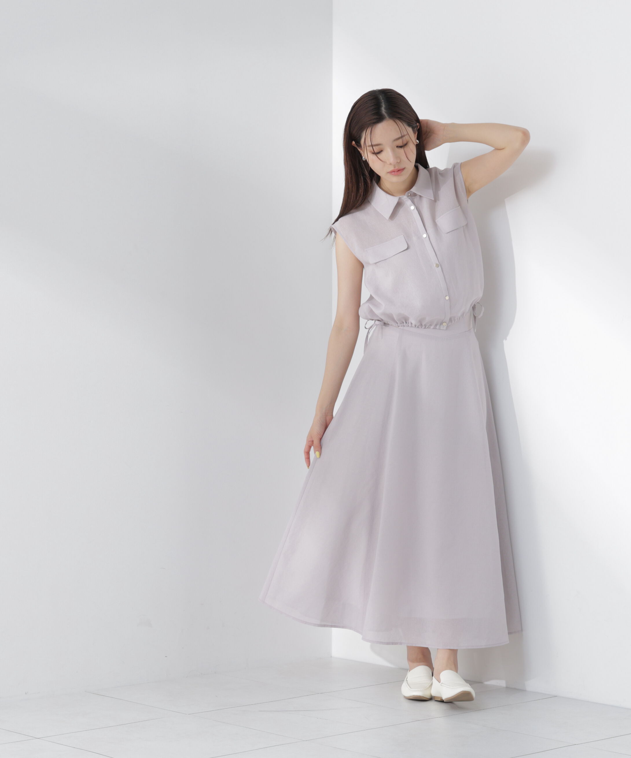 PROPORTION BODY DRESSING「サイドリブスカート」|スカート|