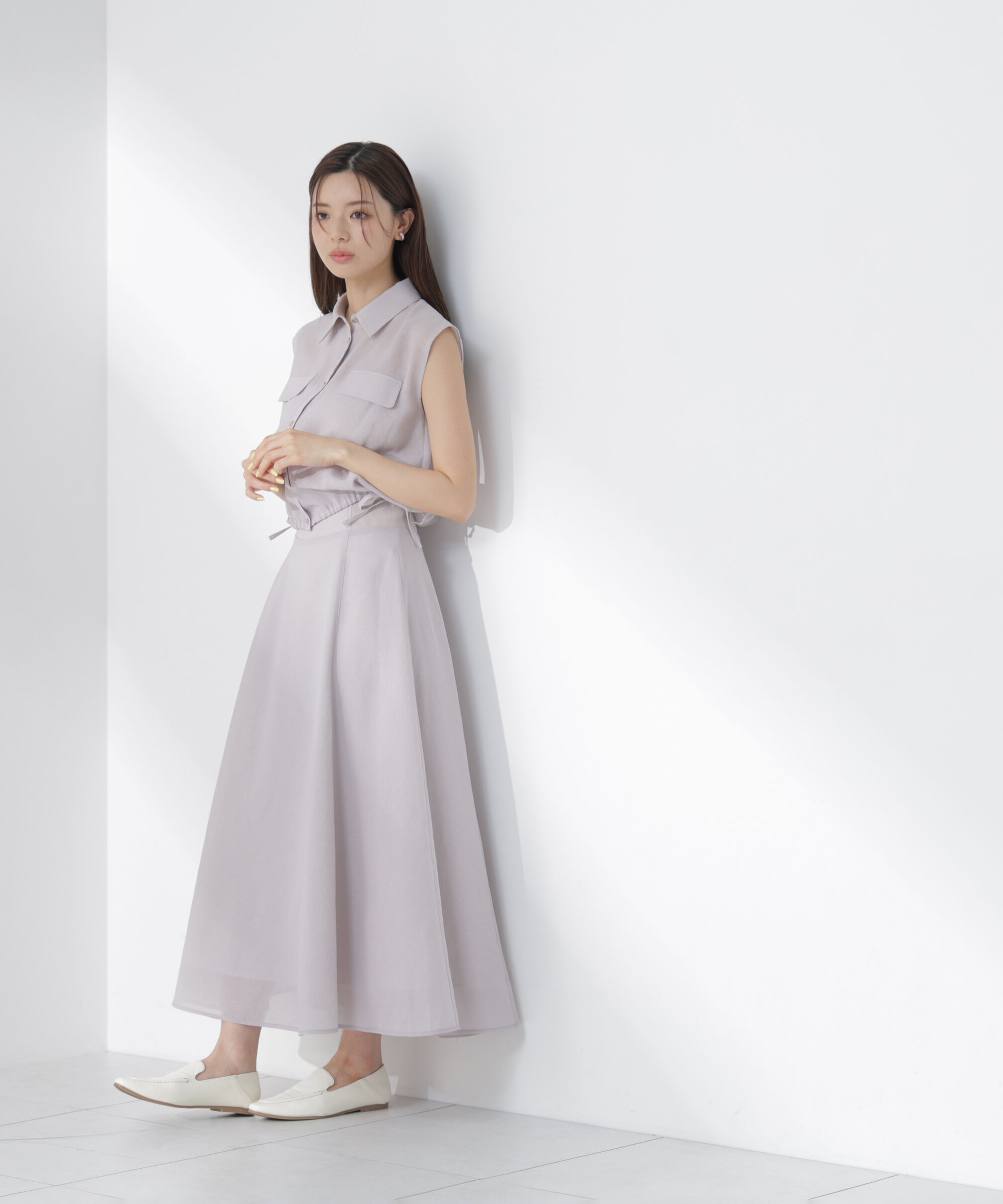 PROPORTION BODY DRESSING「サイドリブスカート」|スカート|
