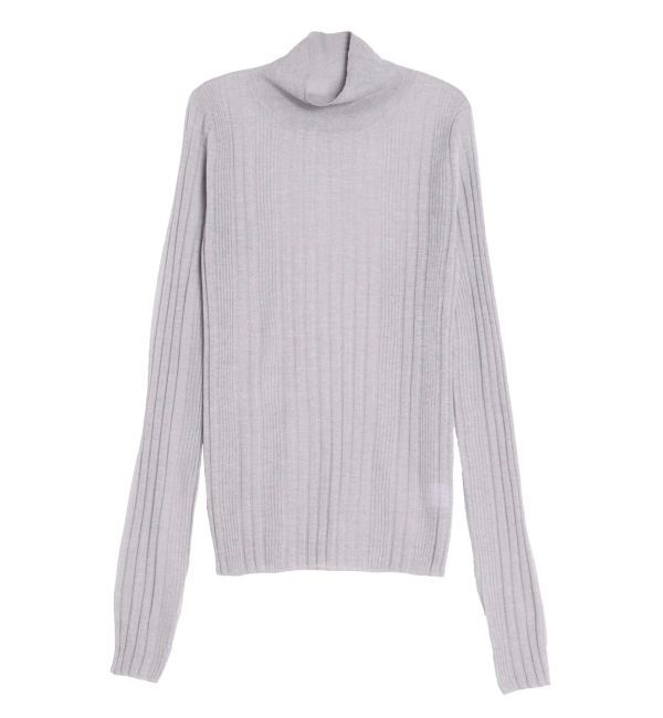 ELENDEEK「HIGH NECK SHEER RIB KT」|ニット・セーター|
