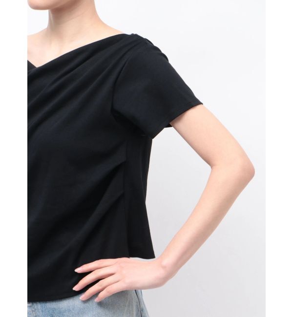 Ungrid「ドレープデザインTee」|Tシャツ・カットソー|
