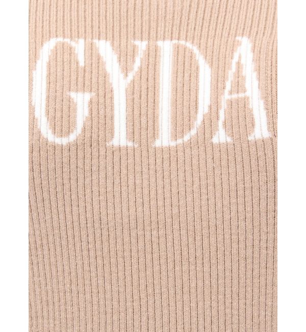 GYDA「GYDA jacquard longニットワンピース」|ワンピース|