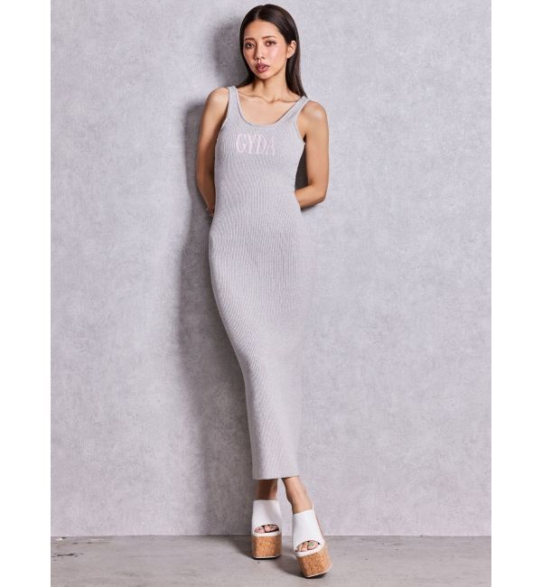 GYDA「GYDA jacquard longニットワンピース」|ワンピース|