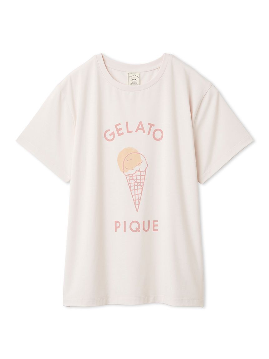 gelato pique「【IFMC.】ワンポイントTシャツ」|ルームウェア|