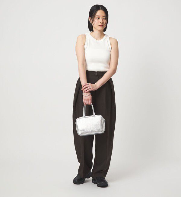 UNITED ARROWS green label relaxing「＜PRATO MADE IN ITALY＞スクエアボストンバッグ」|ショルダー・メッセンジャー|
