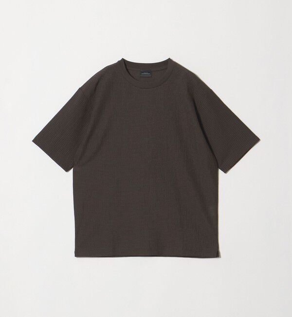 UNITED ARROWS green label relaxing「サッカー クルーネック 半袖 Tシャツ」|Tシャツ・カットソー|DK.BROWN