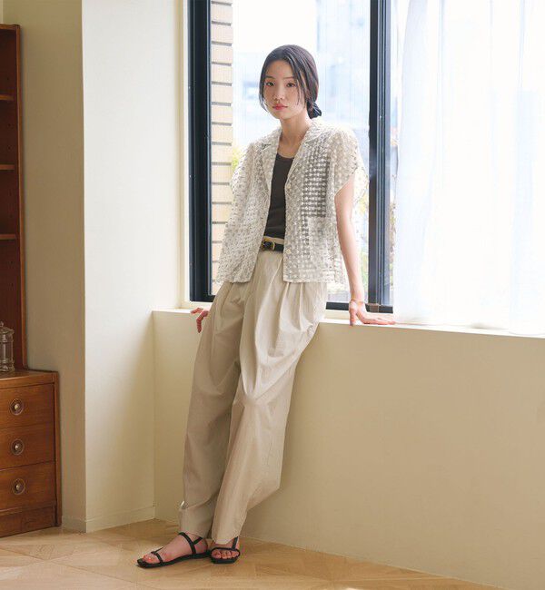 BEAUTY&YOUTH UNITED ARROWS「シアージャガード ショートスリーブ シャツ」|シャツ・ブラウス|