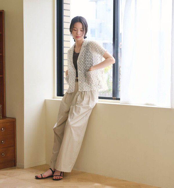 BEAUTY&YOUTH UNITED ARROWS「シアージャガード ショートスリーブ シャツ」|シャツ・ブラウス|