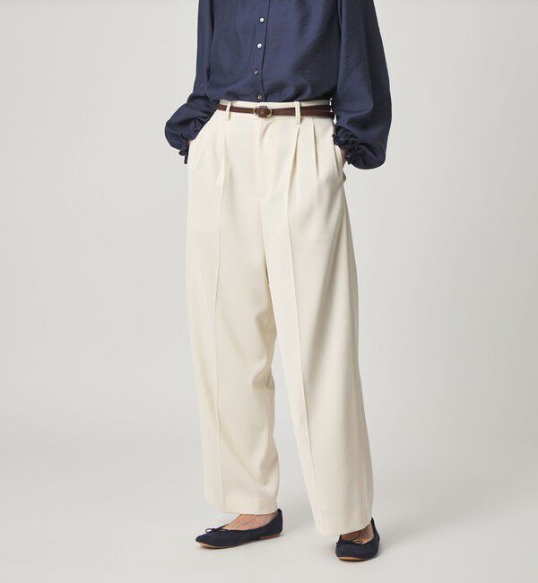 STEVEN ALAN「＜Steven Alan＞タック パンツ」|チノ|