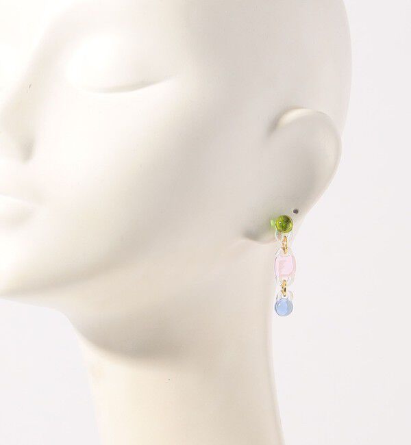TOMORROWLAND GOODS「LEVENS JEWELS TRIPLE CASCADA ピアス」|ピアス|