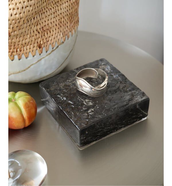 journal standard Furniture「《予約》NAMI G.BLOCK L　ガラスブロック」|その他|グレー