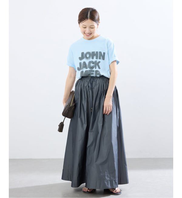 IENA「《一部店舗・WEB限定/予約》J.J.Mercer/ジェイジェイマーサー ロゴTシャツ D」|Tシャツ・カットソー|