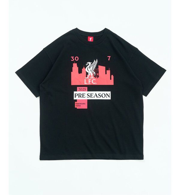 Liverpool FC「【Liverpool FC / リバプール FC】CITY PRINT Tシャツ」|Tシャツ・カットソー|ブラック