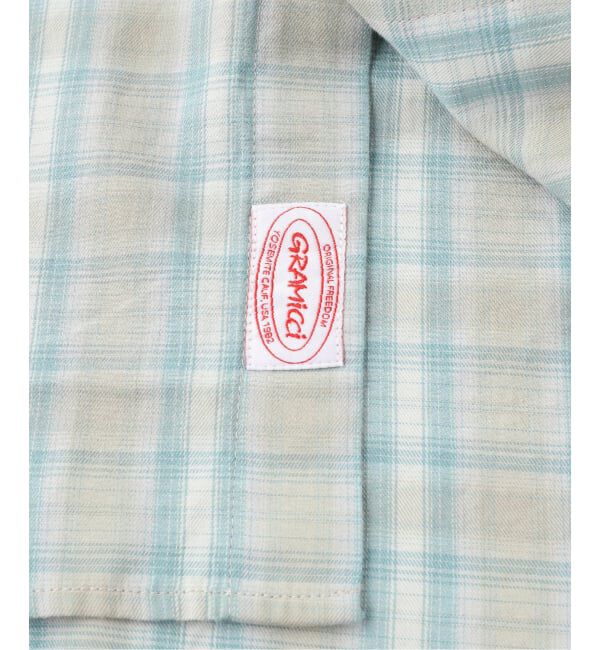 417 EDIFICE「Gramicci / グラミチ S/S CHECKERED OMBRE SHIRT」|シャツ・ブラウス|