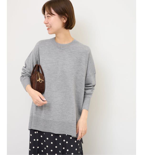JOURNAL STANDARD relume「《一部WEB限定追加 / 新色》BiellaYarnワイドクルーネックプルオーバー」|ニット・セーター|