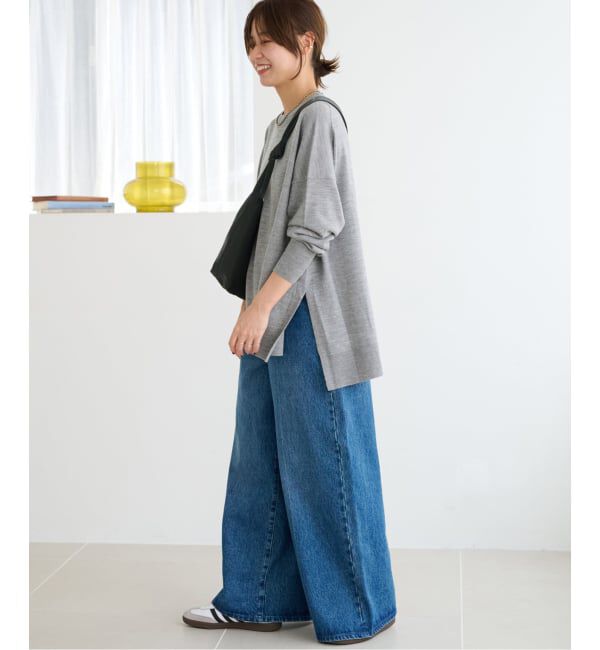 JOURNAL STANDARD relume「《一部WEB限定追加 / 新色》BiellaYarnワイドクルーネックプルオーバー」|ニット・セーター|
