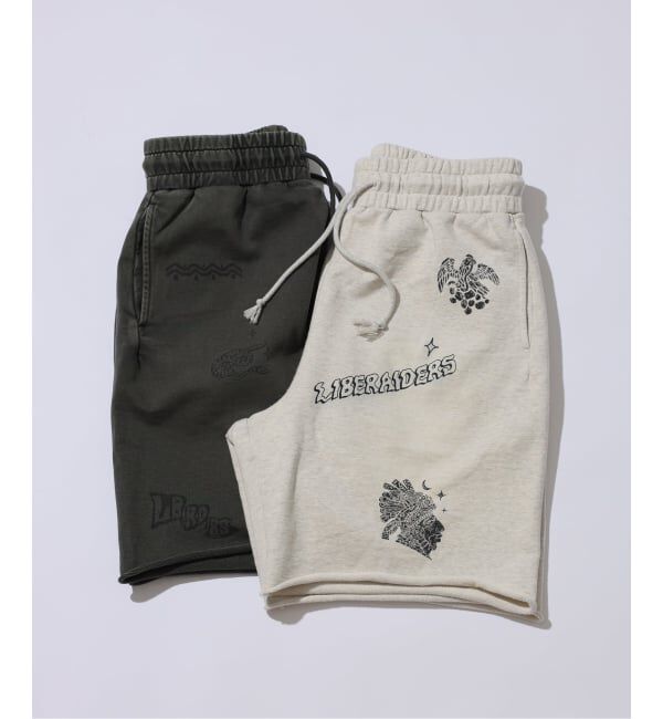 JOURNAL STANDARD「Liberaiders / リベレイダース 別注 ハンドライティング スウェット ショーツ」|その他|