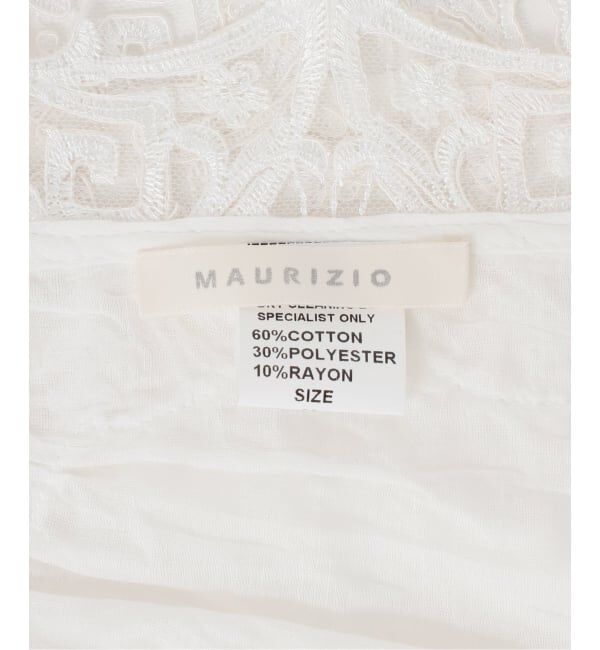 journal standard L'essage「《追加》MAURIZIO MYKONOS/マウリツィオ ミコノス TOPS ブラウス」|シャツ・ブラウス|