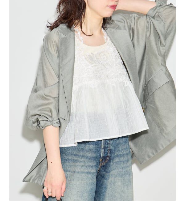 journal standard L'essage「《追加》MAURIZIO MYKONOS/マウリツィオ ミコノス TOPS ブラウス」|シャツ・ブラウス|