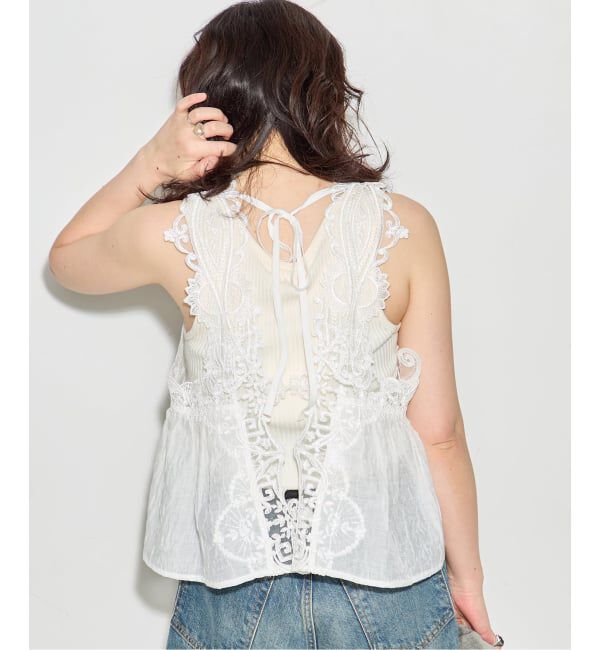 journal standard L'essage「《追加》MAURIZIO MYKONOS/マウリツィオ ミコノス TOPS ブラウス」|シャツ・ブラウス|