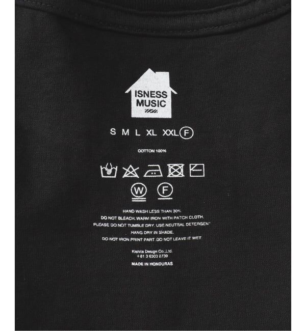 journal standard L'essage「《予約》ISNESS MUSIC/イズネス ミュージック MINIMAL Tシャツ」|Tシャツ・カットソー|