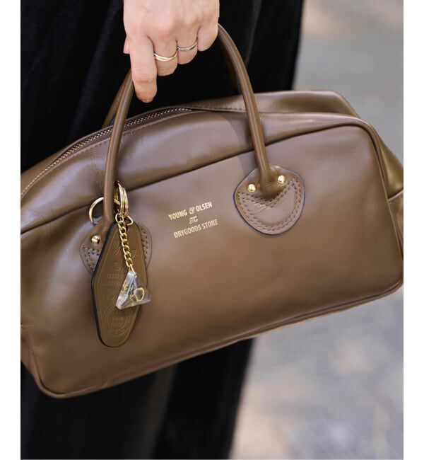 ≪WEB限定 / 追加≫YOUNGOLSEN 別注 CHARM WIDE BOTTLE BAG（FRAMeWORK