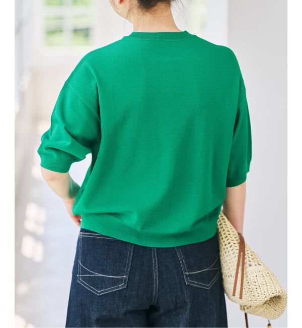Spick and Span「《WEB限定 / 追加予約》ショートスリーブカーディガン」|カーディガン|