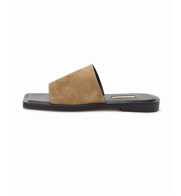 GRISE「《WEB+一部店舗限定》GRISE LEATHER SLIDE サンダル」|サンダル|