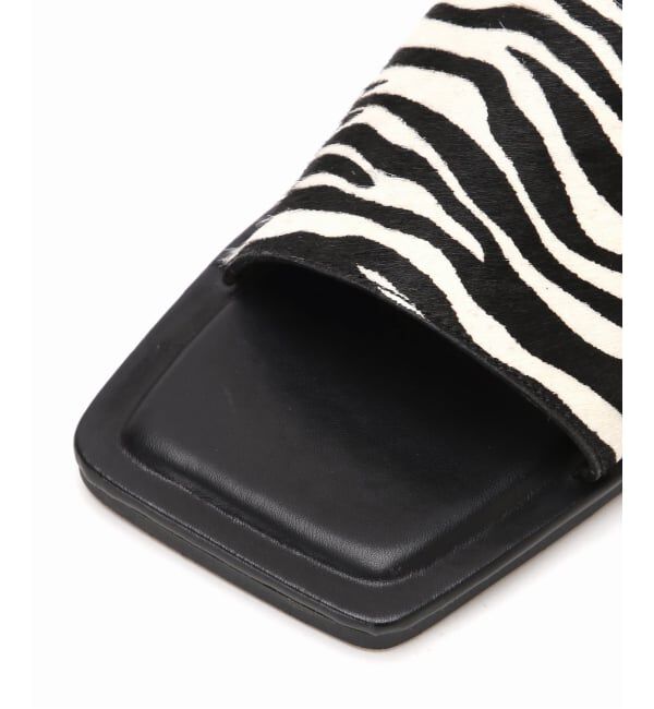 GRISE「《WEB+一部店舗限定》GRISE LEATHER SLIDE サンダル」|サンダル|